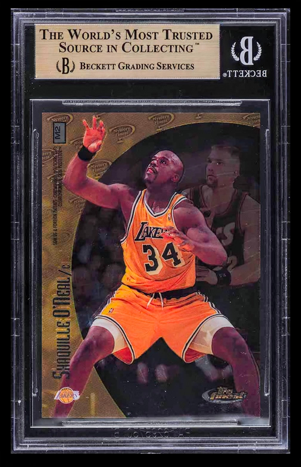 1998-99 Finest Mystery Finest Kobe Bryant/Shaquille O'Neal #M2 - BGS 9.5 Gem Mint - "Quad 9.5"