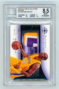 2005-06 Upper Deck Ultimate Collection Patches Kobe Bryant #UJP-KB – BGS 8.5 NM-MT+ (Stunning 3-Color Game-Used Jersey Patch – Serial-Numbered /75)
