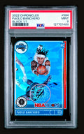 2022 Panini Chronicles Hoops Premium Stock Paolo Banchero Black 1/1 — PSA 9 Mint