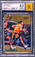 1998-99 Bowman's Best Autographs Kobe Bryant #A1 – BGS 8.5 NM-MT+ with Pristine 10 Autograph